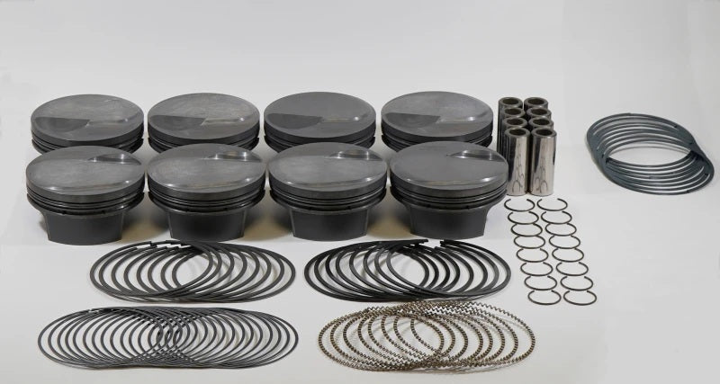 MAHLE PISTONS 929907120 MAHLE PISTONS 929907120 PowerPak Forged Dome Piston and Ring Set for Big Block Chevy