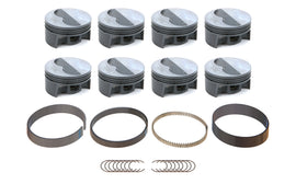 MAHLE PISTONS 929962550 BBC FT Powerpak Piston Set 4.350 Bore -8.1cc