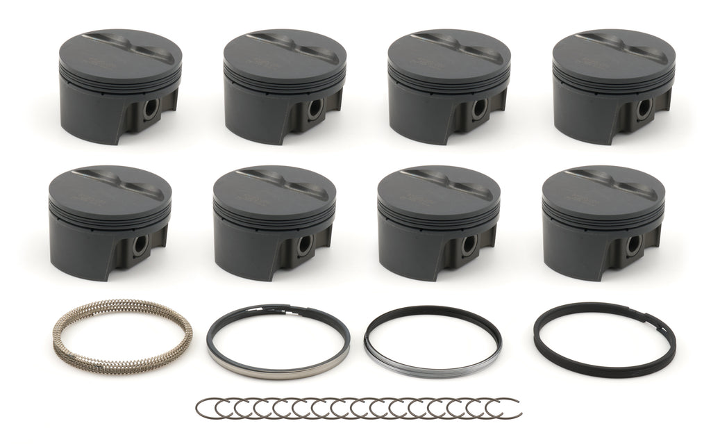 MAHLE PISTONS 930200000 MAHLE Pistons SBC FT PowerPak Piston Set 4.000 Bore -5.00cc for Small Block Chevy Engines