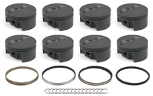 Load image into Gallery viewer, MAHLE PISTONS 930202635 MAHLE PISTONS SBC FT PowerPak Piston Set for Small Block Chevy, 4.035 Inch Bore, Flat Top Forged Design