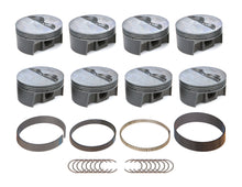 Load image into Gallery viewer, MAHLE PISTONS 930202650 SBC PowerPak FT Piston Set 4.050 Bore -4.1cc