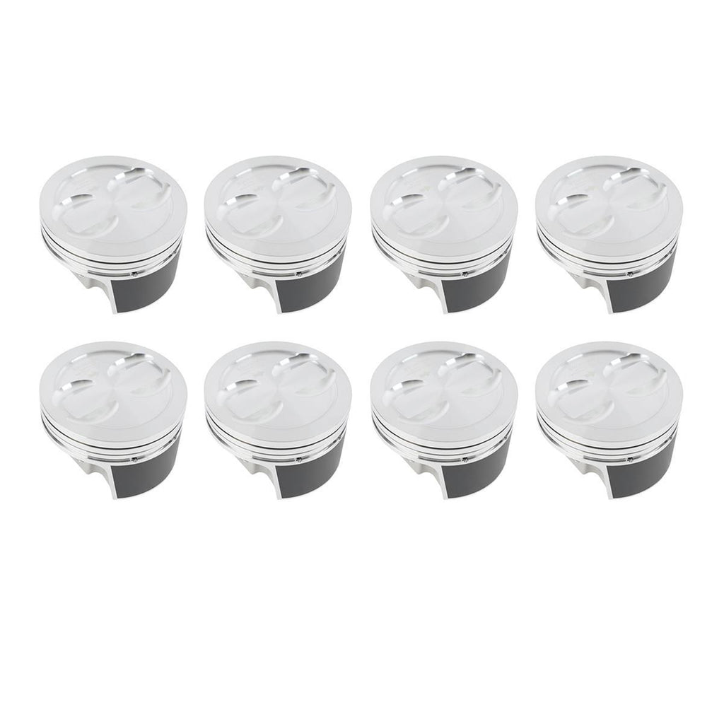 MAHLE PISTONS 930203900 MAHLE PowerPak Flat-Top Piston and Ring Set 930203900 for Small Block Chevy
