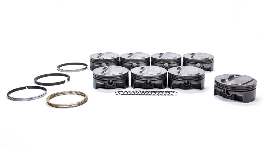MAHLE PISTONS 930208825 SBC PowerPak Dome Piston Set 4.125 Bore