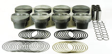 Load image into Gallery viewer, MAHLE PISTONS 930226785 MAHLE PowerPak LS Forged Flat-Top Piston and Ring Set for GM LS-Series, Part Number 930226785