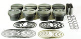 MAHLE PISTONS 930226785 MAHLE PowerPak LS Forged Flat-Top Piston and Ring Set for GM LS-Series, Part Number 930226785
