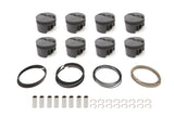 MAHLE PISTONS 930244030 SBF FT PowerPak Piston Set 4.030 Bore -6.5cc