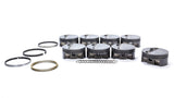 MAHLE PISTONS 930244745 SBF Flat Top Piston Set 4.045 Bore -6.5cc