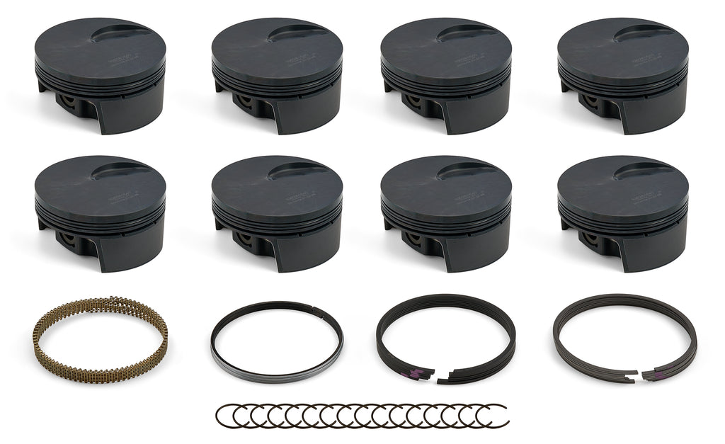 MAHLE PISTONS 930261640 MAHLE PISTONS BBF FT PowerPak Piston Set 4.440 inch Bore -3.3cc