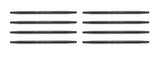 MANLEY 25176-8 7/16 Moly Pushrods - 9.865 Long