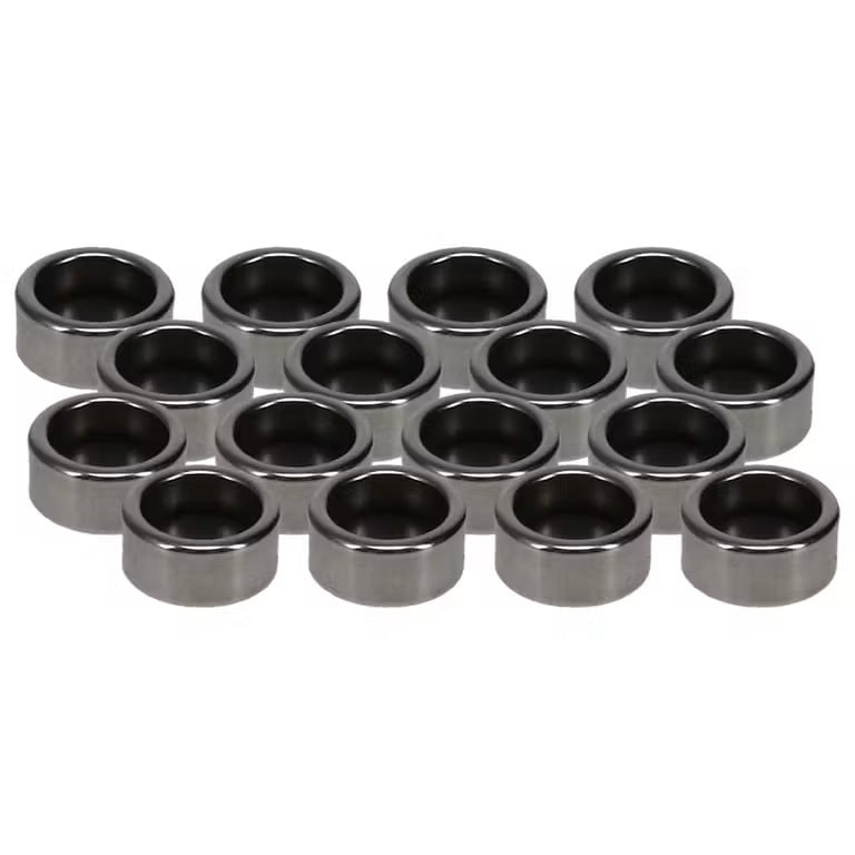 MANLEY 42104TM-16 MANLEY Lash Caps 11/32 Inch Ultra Hi-Strength TensileMax Set of 16 – Valve Stem Protectors for High-Performance Engines