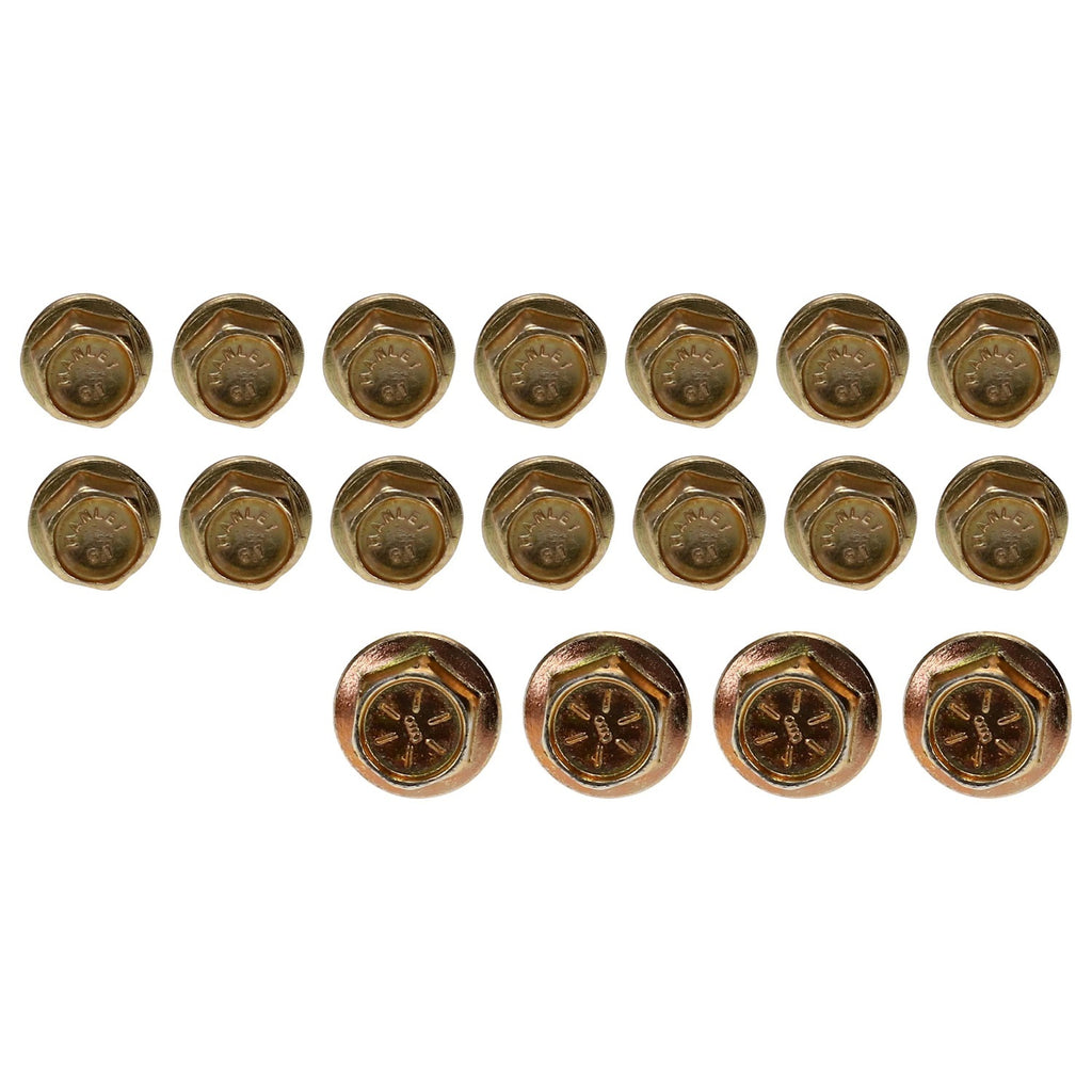 MANLEY 42189 Manley 42189 SBC Oil Pan Bolt Kit – Hex Head Steel Bolts