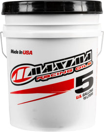 MAXIMA RACING OILS 58505L MAXIMA Racing Oils Shock Fluid Light 75/390 3WT - 5 Gallon Pail
