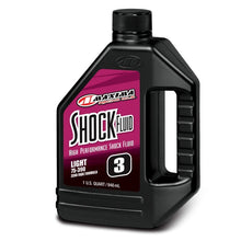 Load image into Gallery viewer, MAXIMA RACING OILS 58901L MAXIMA Racing Oils 58901L 3W Semi-Synthetic Shock Oil - 1 Quart Bottle