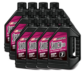 MAXIMA RACING OILS 58901M Racing Shock Fluid Medium 7wt. Case 12x1L