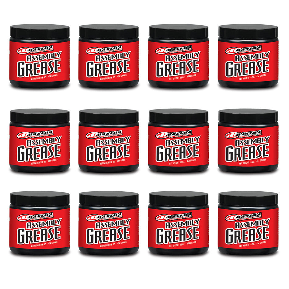 MAXIMA RACING OILS 69-02916 Assembly Grease Case 12 x 16oz.