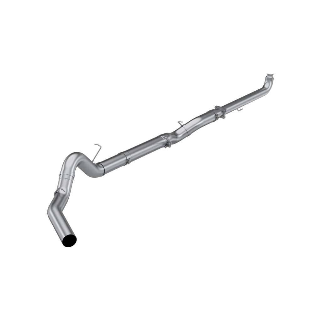 MBRP INC S60210SLM MBRP ARMOR Plus S60210SLM Down Pipe-Back Exhaust System for 2001-2004 GM Duramax 2500/3500 Trucks