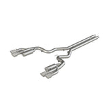 MBRP INC S7207AL 18-  Mustang 5.0L 3in Ca t Back Exhaust Quad Dual