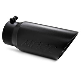 MBRP INC T5053BLK Tip 5in O.D. Dual Wall A ngled  4in inlet