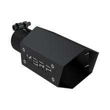 Load image into Gallery viewer, MBRP INC T5173BLK 4in Hex Exhaust Tip 2.5 in Inlet 10in Long Black