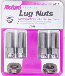 MCGARD 63014 LUG NUT 1/2 X-LONG MAG W/ CENTER WASHER (4)