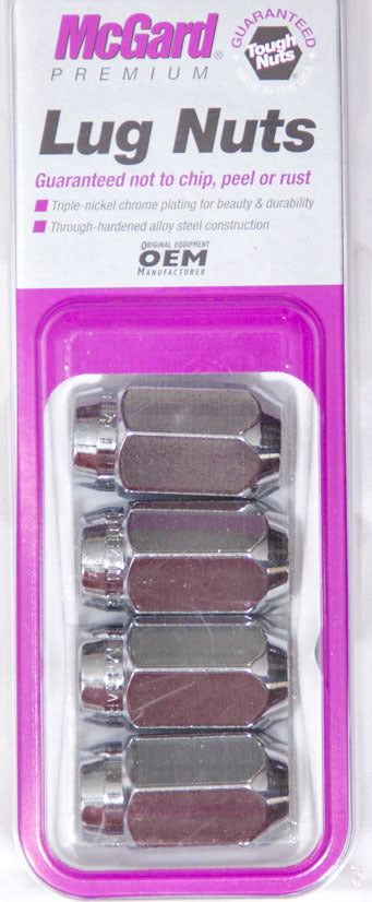 MCGARD 64001 LUG NUT 7/16 CONICAL SEAT (4)