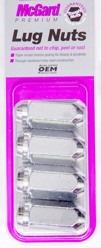 MCGARD 64020 LUG NUT 14MM X 2.00 DUPLEX CONICAL SEAT (4)