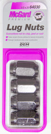 MCGARD 64030 Lug Nuts 1/2-20 4 Pack Black Cone Seat