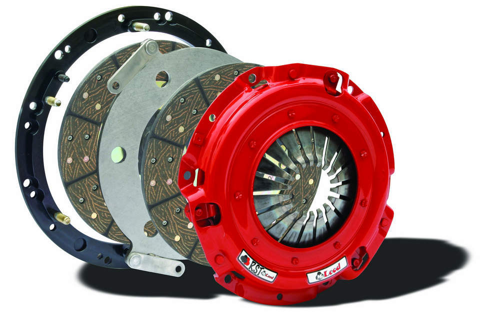 MCLEOD 6305507 MCLEOD RST Street Twin Clutch Kit for Camaro - 9.688 Inch Diameter, 1-1/8 Inch x 26 Spline, Organic Sprung Hub