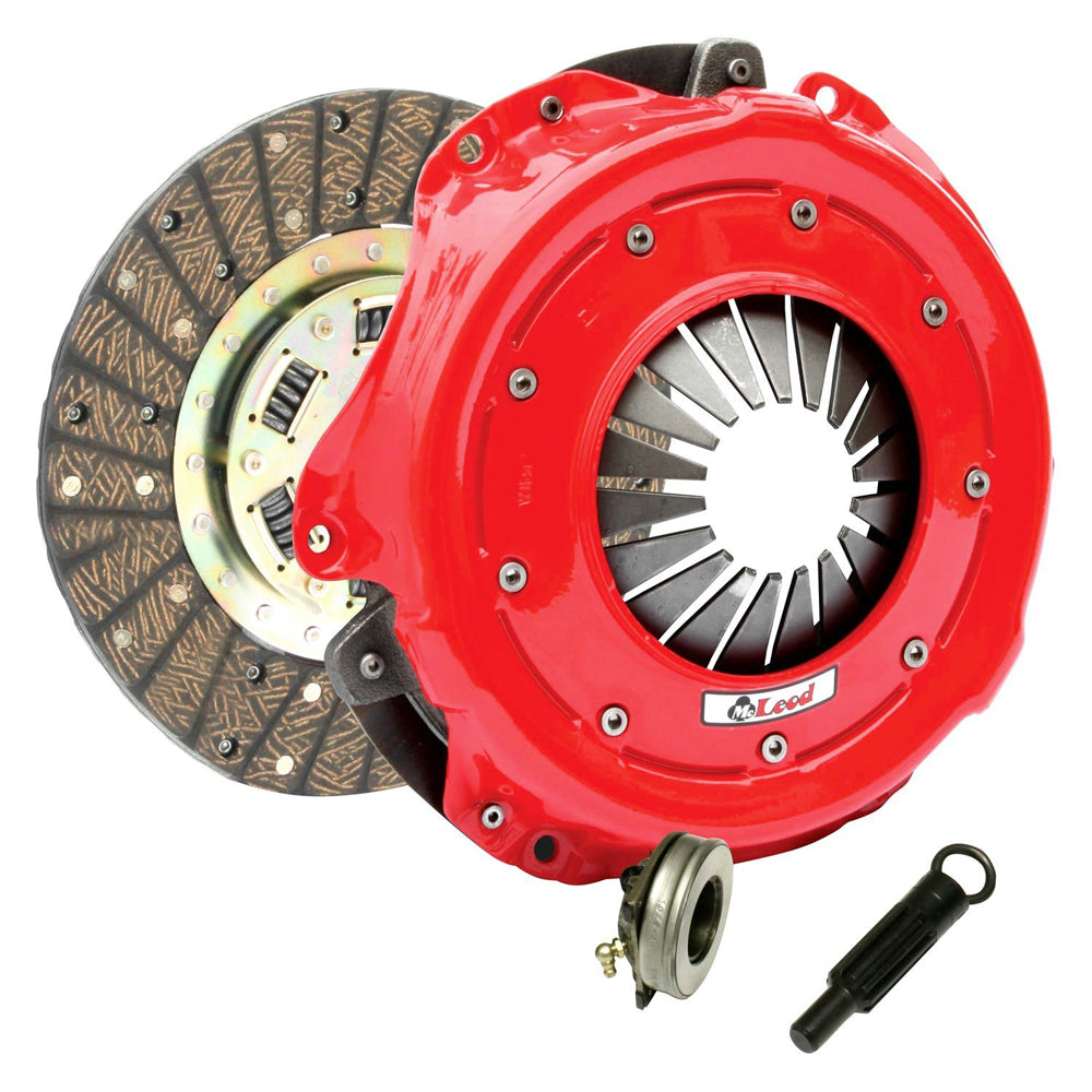 MCLEOD 75111 MCLEOD Street Pro Clutch Kit for Ford - 11-inch Single Disc with Sprung Hub and Organic Friction Material