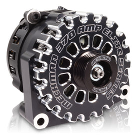 MECHMAN ALTERNATORS B8206370B E Series 370 amp Billet Alternator GM Truck