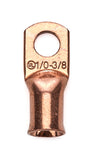 MECHMAN ALTERNATORS CR1038 1/0 Gauge Copper Cable End 3/8in Hole Each