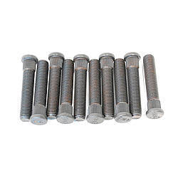 MOSER ENGINEERING 8255 Wheel Studs 12mmx2.500 .505 Knurl 10pk