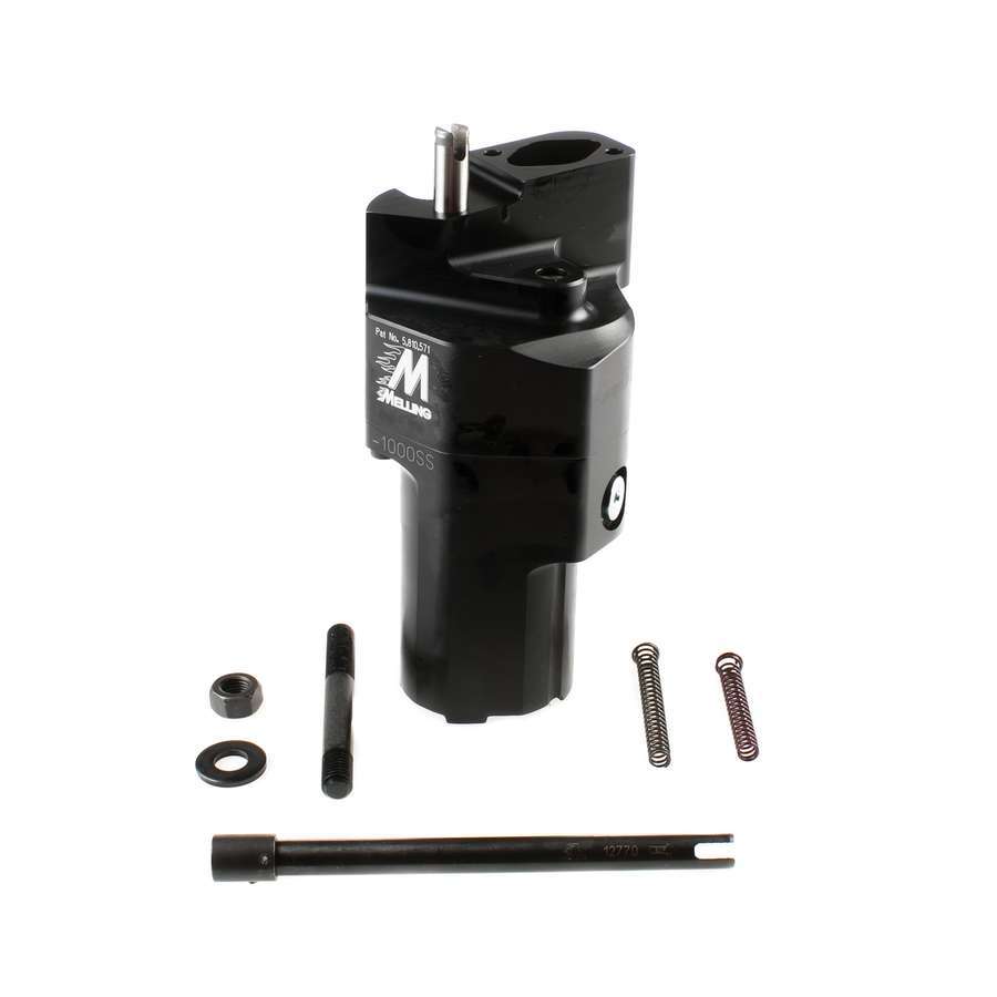 MELLING 10070-1000SS MELLING BBC Billet Aluminum Oil Pump Hi-Volume for 10-Inch Deep Pan</title>