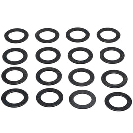 MELLING 476060HP MELLING Valve Spring Shims Set - 0.006 inch Thickness, 1.246 inch Outer Diameter, 0.814 inch Inner Diameter - Pack of 16