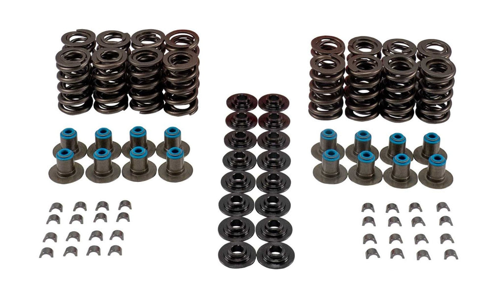 MELLING VSK461208 MELLING Valve Spring Kit for GM LS-Series VSK461208 – Dual Springs with 460 lb/in Rate, Steel Retainers, Seals, and Locks