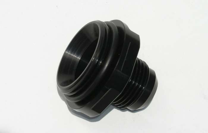 MEZIERE WN0043S #12 AN Water Neck Fitting - Black