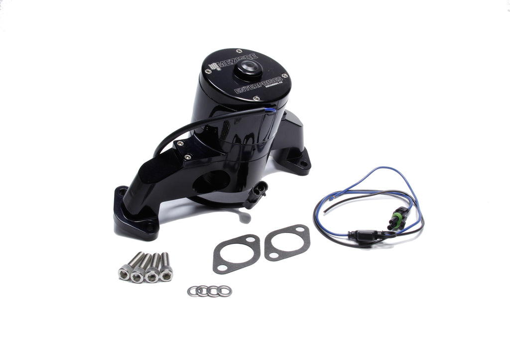 MEZIERE WP100SHD BBC Billet HD Electric Water Pump Black