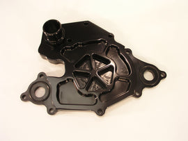 MEZIERE WP315S Hemi H/F Water Pump Back Plate - Black