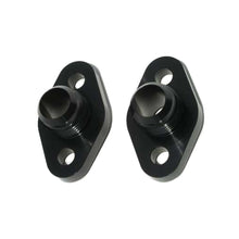 Load image into Gallery viewer, MEZIERE WP8112ANS SBC #12 Water Pump Port Adapters - Black (2pk)
