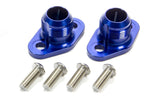 MEZIERE WP8116ANB SBC #16 Water Pump Port Adapters - Blue (2pk)