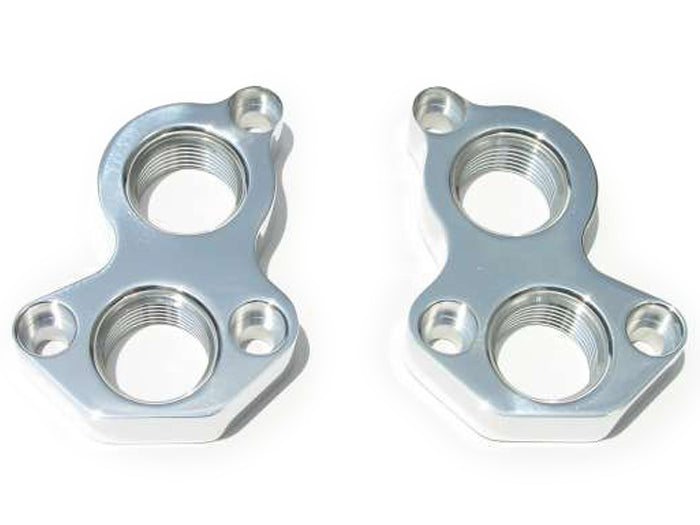 MEZIERE WP89U GM LS Block Adapter - Polished