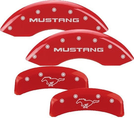 MGP CALIPER COVER 10095SMPYRD 94-04 Mustang Caliper Covers
