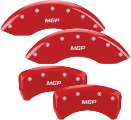 MGP CALIPER COVER 10197SMGPRD 05-10 Mustang Caliper Covers Red