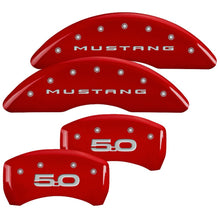 Load image into Gallery viewer, MGP CALIPER COVER 10200SM52RD 15-   Mustang GT Caliper Covers Red