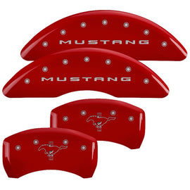 MGP CALIPER COVER 10200SMB2RD 15-   Mustang Caliper Covers Red