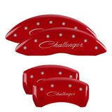 MGP CALIPER COVER 12162SCLSRD 11-   Challenger Caliper Covers Red