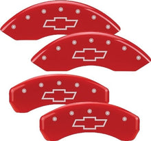 Load image into Gallery viewer, MGP CALIPER COVER 14004SBOWRD 07- GM P/U SUV Caliper Covers Red