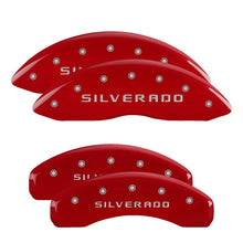 Load image into Gallery viewer, MGP CALIPER COVER 14005SSILRD 14-   Silverado 1501 Caliper Covers Red
