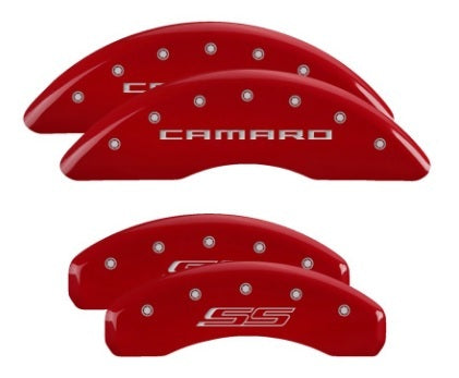 MGP CALIPER COVER 14241SCS5RD 16-   Camaro Caliper Covers Red