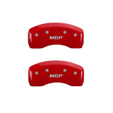 MGP CALIPER COVER 23197SMGPRD MGP Caliper Cover Kit for Mercedes-Benz C-Class & E-Class (2010-2017) with Red Powder Coat - Part Number 23197SMGPRD